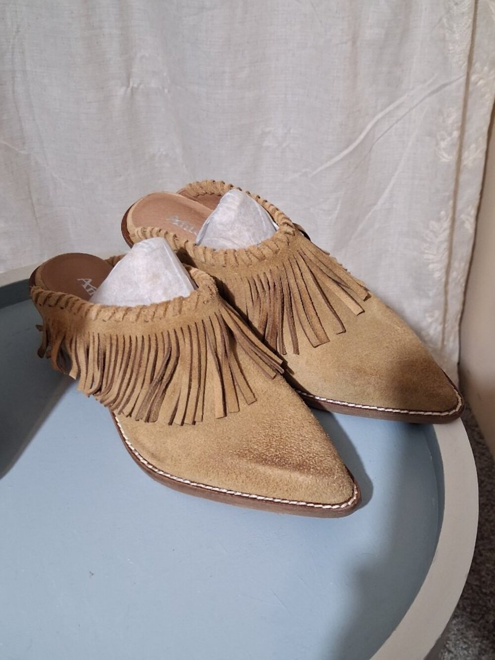Antelope Fringe Mules "Dabney" - Picture 4 of 10